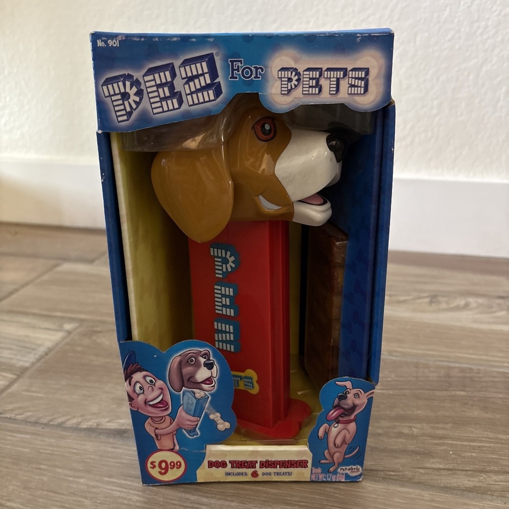 PEZ For Pets Dog Treat Dispenser - Large Pez. New In Box-‎ 2009 See Notes